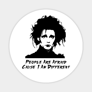 Edward Scissorhands I Am Not Complete Magnet